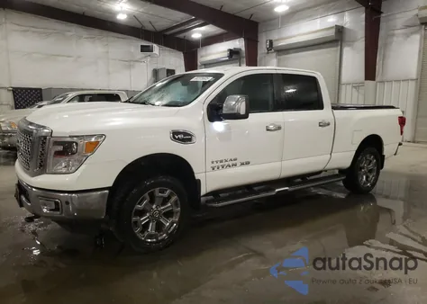 2018 Nissan Titan Xd Sl from USA, damaged, VIN 1N6AA1F49JN522371